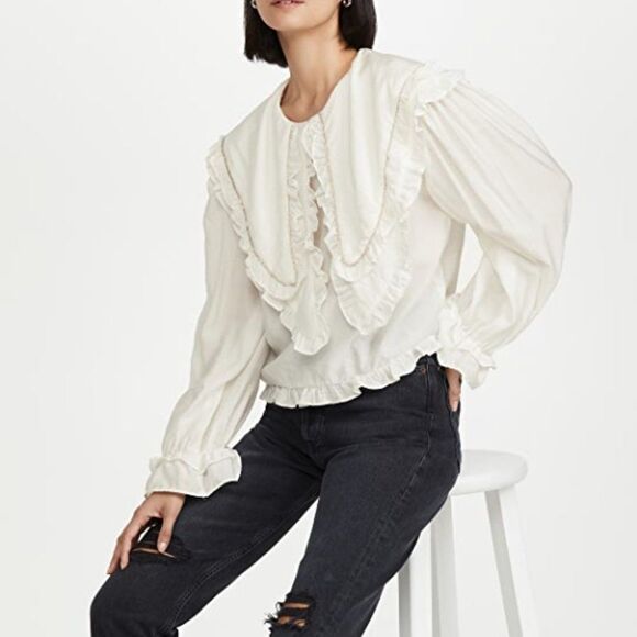 Sister Jane Tops - Sister Jane | Greenwood Maze Gem Blouse